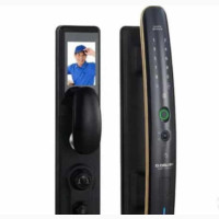 Smart Lock Handle With Fingerprints Door