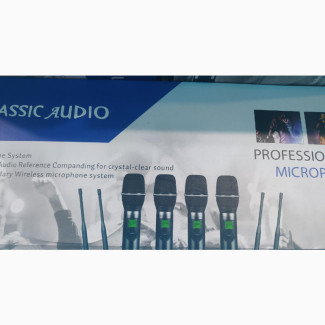 Classic Audio 4-1 Wireless Microphones