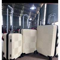 Set of 3, Foreign Plastic Trolley Box