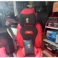 Red and Black M S Full Seat Cover