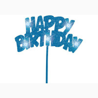 Happy Birthday Flashing Cake Topper