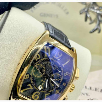 FRANCK MULLER Leather Wrist Watch Available