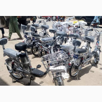 A Brand New Modern Bicycle With Fron Basket