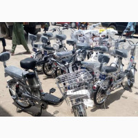 A Brand New Modern Bicycle With Fron Basket