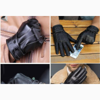 Original Winter Leather Ski Gloves
