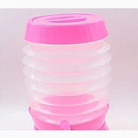 Collapsible Water and Juice Dispenser -7.5l - Pink