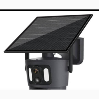 Dual Lens Solar PTZ 4G Ubox Camera