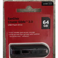Sandisk 64GB Cruzer Glide 3.0 USB Flash Drive