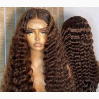 Brown Colour Wave Hair 26 Inches