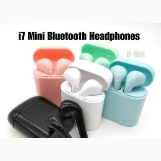 I7 Mini Bluetooth Headphones - Brand New