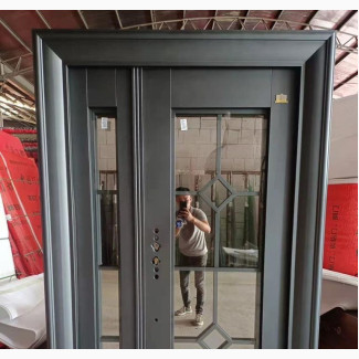 Extraheight Glass Door With Big Frame
