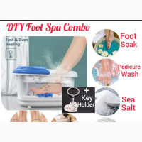 Chneys Infrared Heat Foot Spa + Sea Salt + Foot Cream + Soak