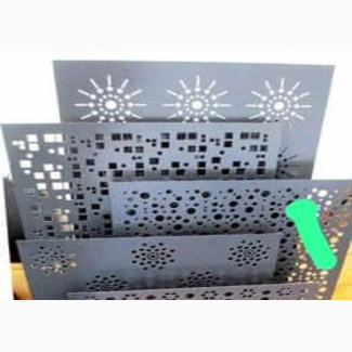 Metal Plate With Laser Cut