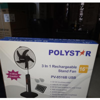 Polystar 16#039;#039; Rechargeable With 9V Low Solar Panel