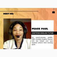 English Teacher for JAMB, WAEC, IELTS, GRE, SAT, IGCSE Exams