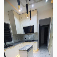 Kitchen Cabinet With Marble Interior Design