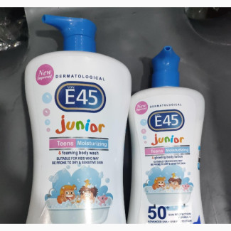 E45 Children Brightening Lotion and Liquid Soap