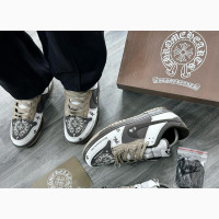Stylish Chrome Hearts X Nike Dunk Low Concepts Sneakers•