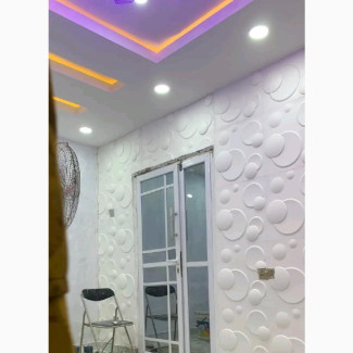3D Wall Panel Installation Services by O.2 Interiors