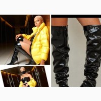 Quality Women Black Thigh Boot Heel
