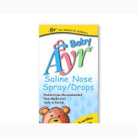 Ayr Baby Saline Nasal Spray/Drops, 1 Oz
