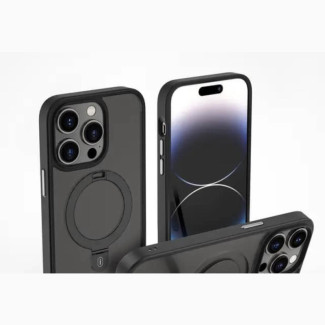 Magsafe Matte Case With Magnetic Standfor iPhones Andsamsung