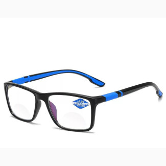 Anti-Blue Ray Bifocal Reading Glasses Resin Fashion Flexible