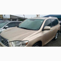 Toyota Highlander 2008 Yellow