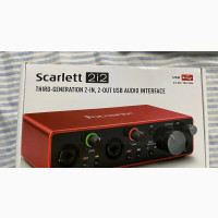 Focusrite Scarlett 2!2 3rd Generation USB Audio Interface