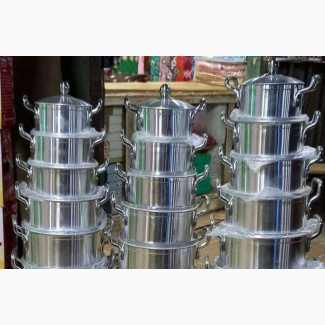 7 Set Aluminum Pot