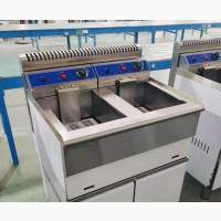 20little Gas Deep Fryer With Cabinet