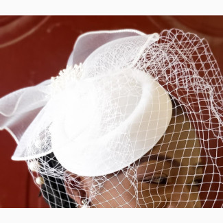 Small Birdcage Fascinator