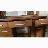Caramel Dresser With Mirror and Chair - Standard Brand