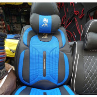 Blue Horse Seat Cover