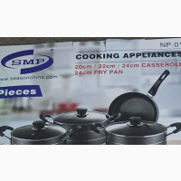 Nonstick Cooking Pot Set - 8pcs