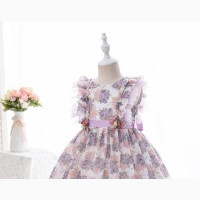 Children Christmas Birthday Flower Girl Toddler Kids Dress
