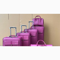 Set of 6 Designer Travel Luggage. Lightweight. 4 Tyres