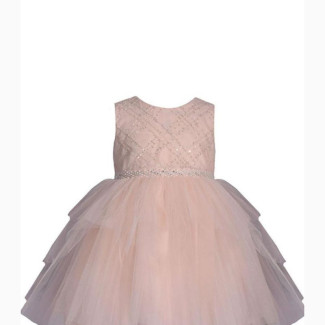 Bonnie Jean Girls Studded Dress