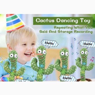 Cactus Talking and Dancing Toy