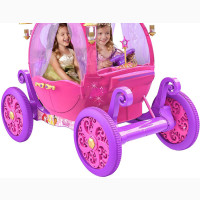 24 Volt Disney Princess Pink Carriage, Fits 2, Brand New