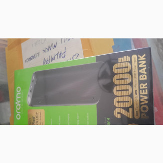 Oraimo 20000mAh Power Bank - Fast Charging, Dual Input