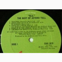 Jethro Tull – M.U. - The Best of Jethro Tull LP Records