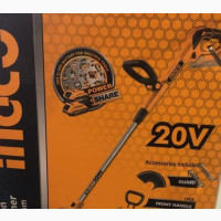 INGCO Cordless Lithium-Ion Grass Trimmer 20V| INDUSTRIAL