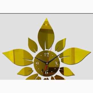 Home Interiors DIY Acrylic Mirror Wall Clock