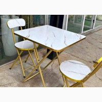 High Quality Folding Table With Two Chairs