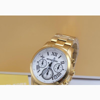Michael Kors Chain Wrist Watch With Chronograph Action
