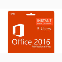 Office 2016 Professional Plus- 5 Users
