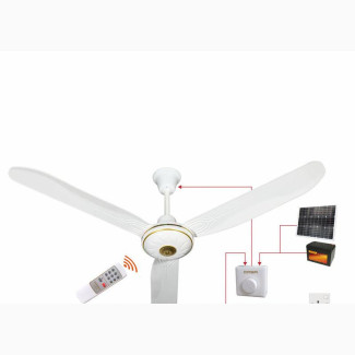 Qasa 56 AC/DC Ceiling Fan With Remote Control