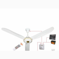 Qasa 56 AC/DC Ceiling Fan With Remote Control