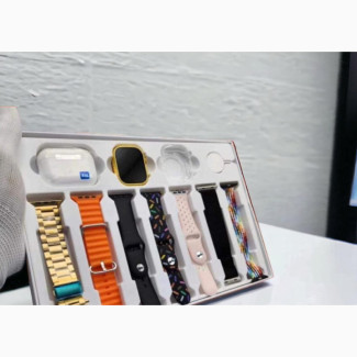 J2i Series 8 Ultra With Airpod Pro 7 Straps